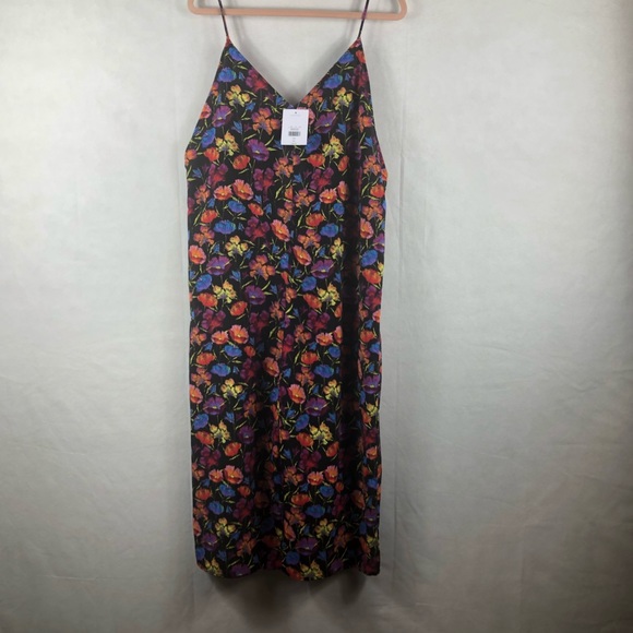 Topshop floral jump suit wile leg spaghetti straps - Picture 4 of 8